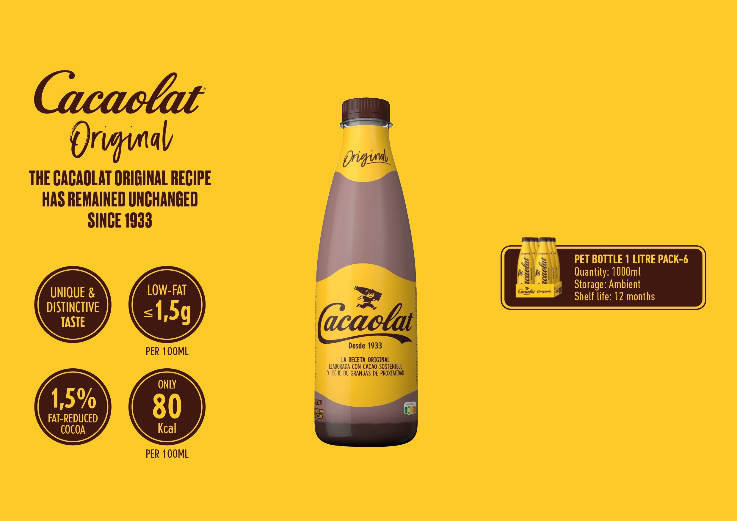 Cacaolat Original 1 Litre