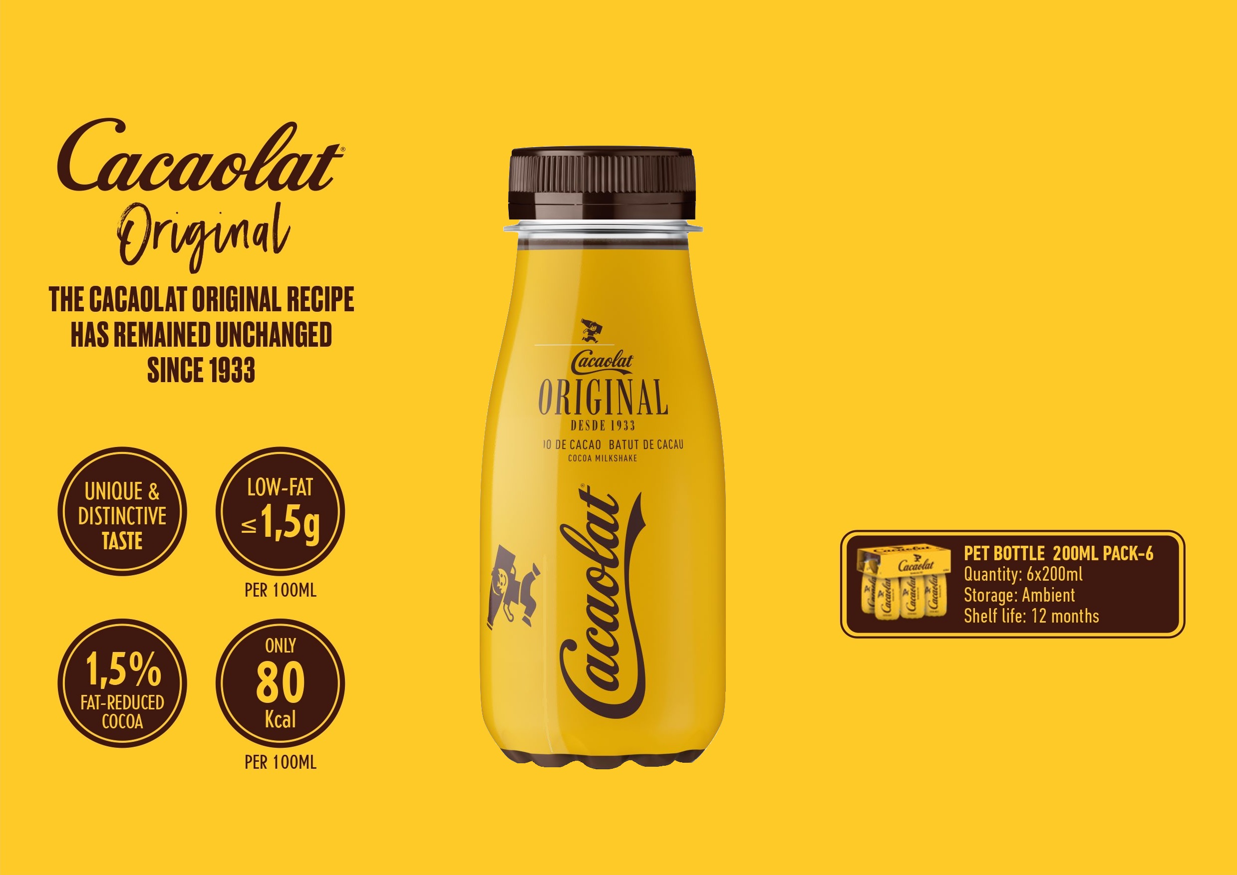 Cacaolat Original 200ml Pet